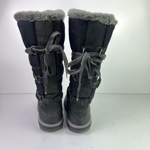 TIMBERLAND Womens Boots Faux Fur Lined Tall Warm Winter Snow Boots Size 6.5 - Picture 4 of 10